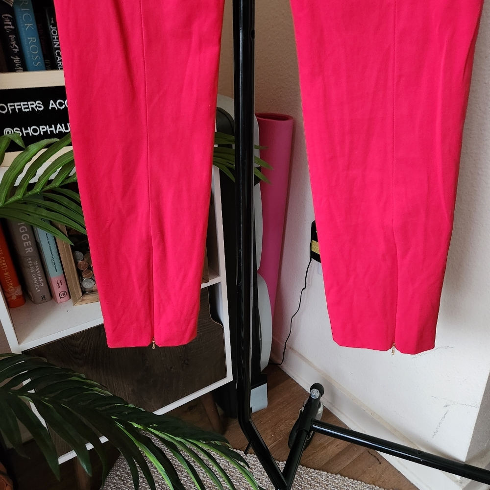 The Script High Waist Red Ankle Pants - image 7